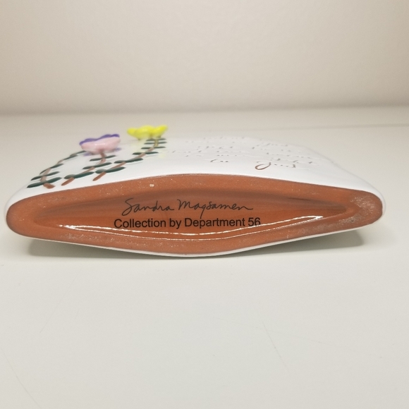 Sandra Magsamen Collection by Department 56 Floral Vase 7"x 7" - Picture 4 of 11